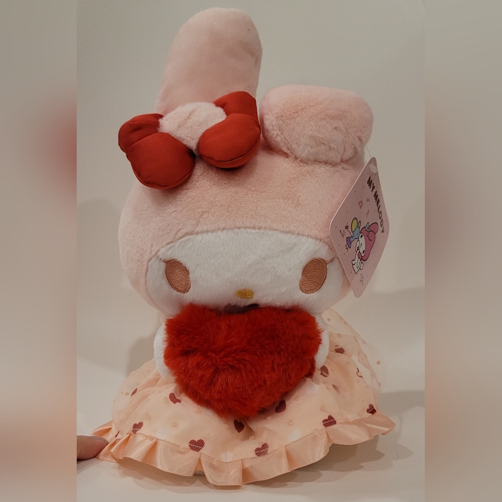Sanrio My Melody Valentines pink plush
